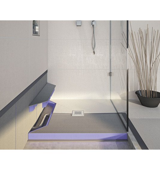 JackoBoard Aqua Line Pro (1000x900x60) dušo padas (linijinis trapas)
