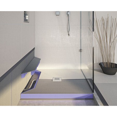 JackoBoard Aqua Line Pro (1000x900x60) dušo padas (linijinis trapas)
