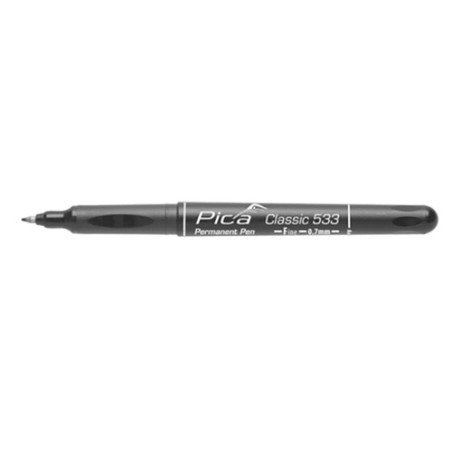 Pica Classic Pen, plonas markeris juodos spalvos, 1 vnt.