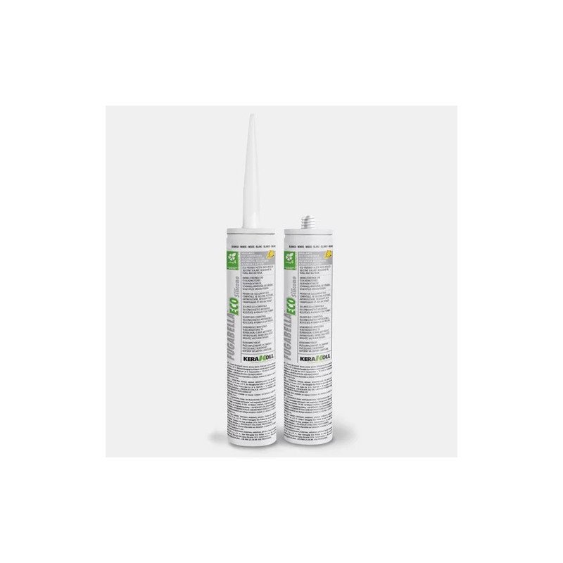 Silicone Fugabella Eco 51 silver, 310 ml hermetikas silikoninis antipelesinis