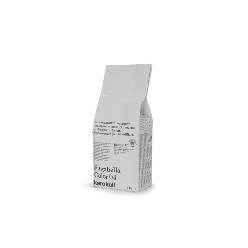 Fugabella Color 04, 3 kg cementinis glaistas plytelių siūlių tarpams Fugabella Color 04, 3 kg cementinis glaistas plytelių siūlių tarpams