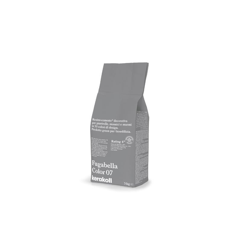 Fugabella Color 07, 3 kg cementinis glaistas plytelių siūlių tarpams Fugabella Color 07, 3 kg cementinis glaistas plytelių siūlių tarpams