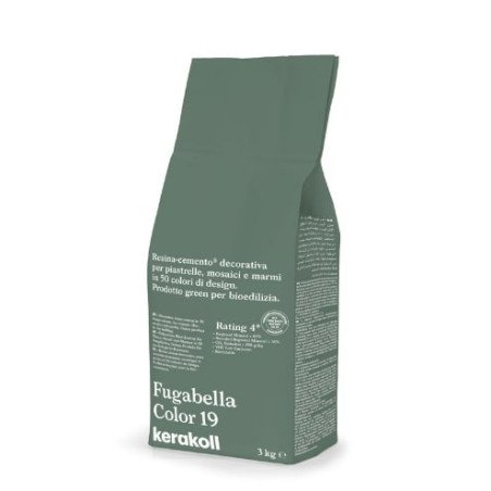 Fugabella Color 19, 3 kg cementinis glaistas plytelių siūlių tarpams