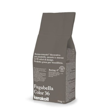 Fugabella Color 36, 3 kg cementinis glaistas plytelių siūlių tarpams