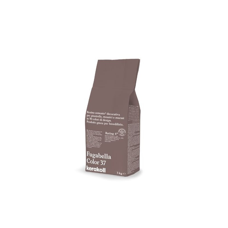 Fugabella Color 37, 3 kg cementinis glaistas plytelių siūlių tarpams Fugabella Color 37, 3 kg cementinis glaistas plytelių siūlių tarpams