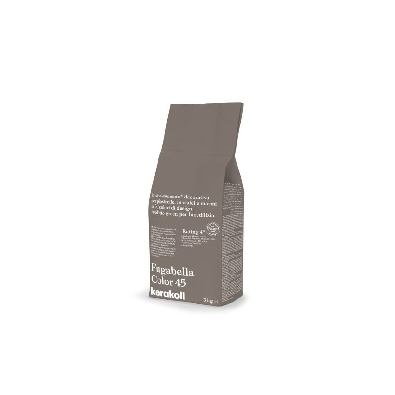 Fugabella Color 45, 3 kg cementinis glaistas plytelių siūlių tarpams Fugabella Color 45, 3 kg cementinis glaistas plytelių siūlių tarpams