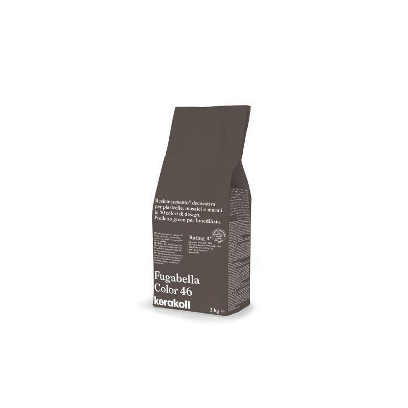 Fugabella Color 46, 3 kg cementinis glaistas plytelių siūlių tarpams Fugabella Color 46, 3 kg cementinis glaistas plytelių siūlių tarpams