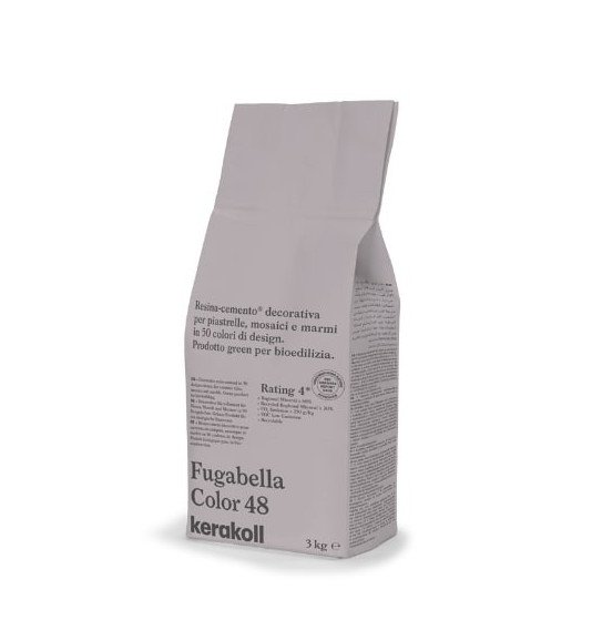 Fugabella Color 48, 3 kg cementinis glaistas plytelių siūlių tarpams