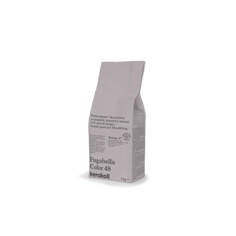 Fugabella Color 48, 3 kg cementinis glaistas plytelių siūlių tarpams Fugabella Color 48, 3 kg cementinis glaistas plytelių siūlių tarpams