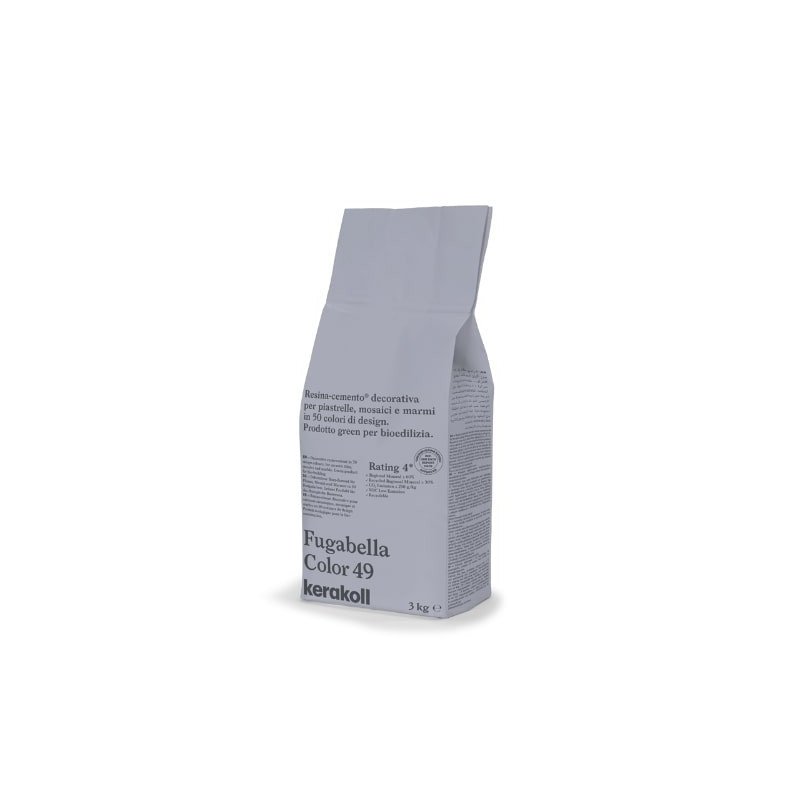 Fugabella Color 49, 3 kg cementinis glaistas plytelių siūlių tarpams Fugabella Color 49, 3 kg cementinis glaistas plytelių siūlių tarpams