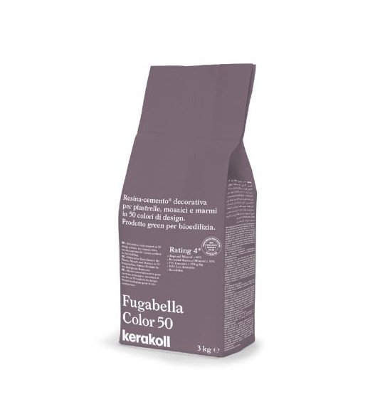 Fugabella Color 50, 3 kg cementinis glaistas plytelių siūlių tarpams