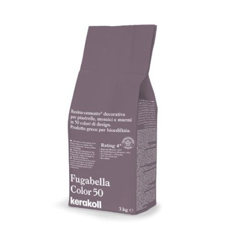 Fugabella Color 50, 3 kg cementinis glaistas plytelių siūlių tarpams