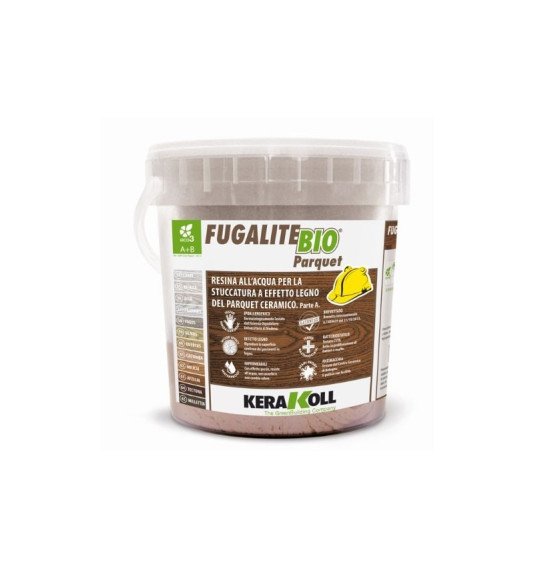 Fugalite Bio Parquet larix 54, 3 kg (A+B) epoksidinis glaistas medžio imitacijos plytelėms