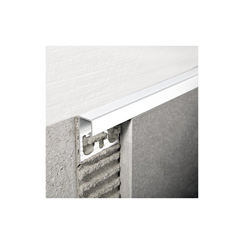 Profilis Aliuminis baltas, h 10 mm, L 2,7 m