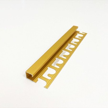 Profilis Aliuminis anoduotas, auksinis, h 12,5 mm, L 2,7 m