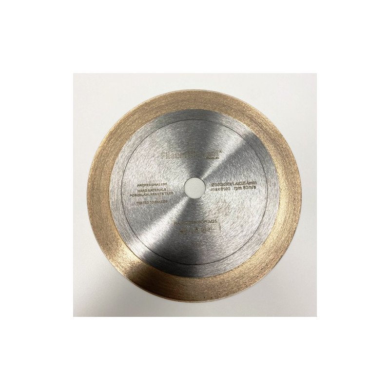 Deimantinis diskas lygus, smulkaus deimanto, šlapiam pjovimui, ¨250 mm, 25.4 mm