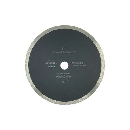 Deimantinis diskas lygus, šlapiam pjovimui, Ø250 mm, 25.4 mm | deimantiniai-diskai | NMF Home