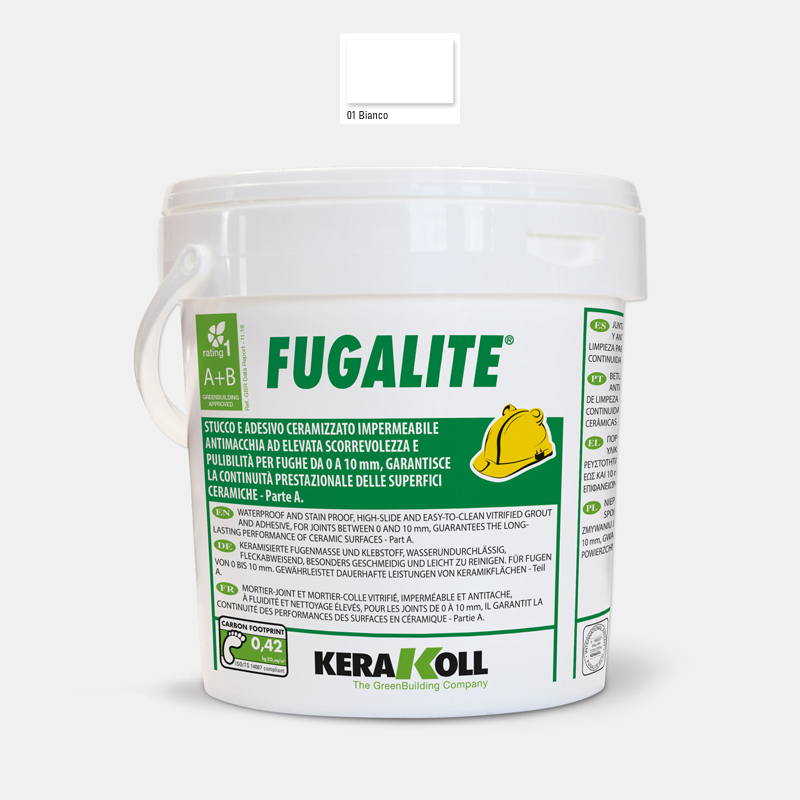 Fugalite Eco 01 white, 3 kg epoksidinis glaistas