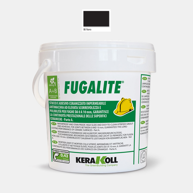 Fugalite Eco 06 black, 3 kg epoksidinis glaistas