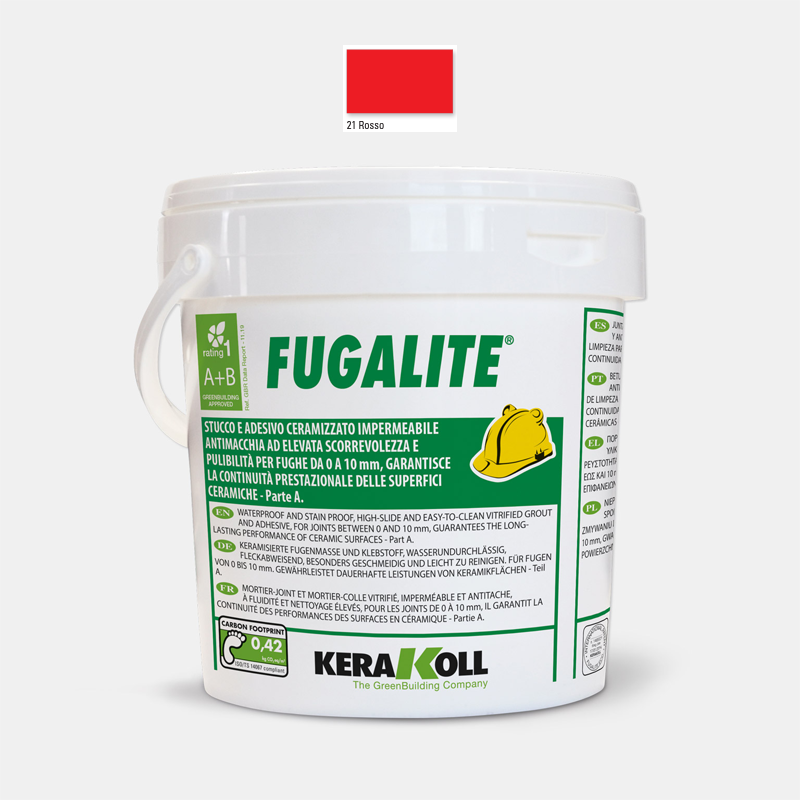 Fugalite Eco 21 red, 3 kg epoksidinis glaistas