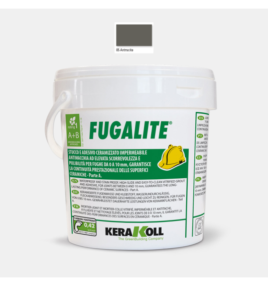 Fugalite Eco 05 antracite, 3 kg epoksidinis glaistas