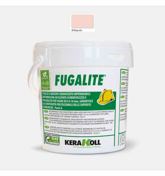 Fugalite Eco 20 magnolia, 3 kg epoksidinis glaistas