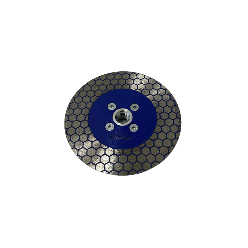 Deimantinis diskas 2 in 1, sausam/šlapiam pjovimui, Ø125 mm, Flange M14