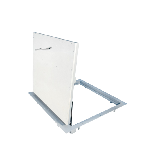 Grindų revizinės durelės plytelei POWER1, h 76 mm, 600x600 mm