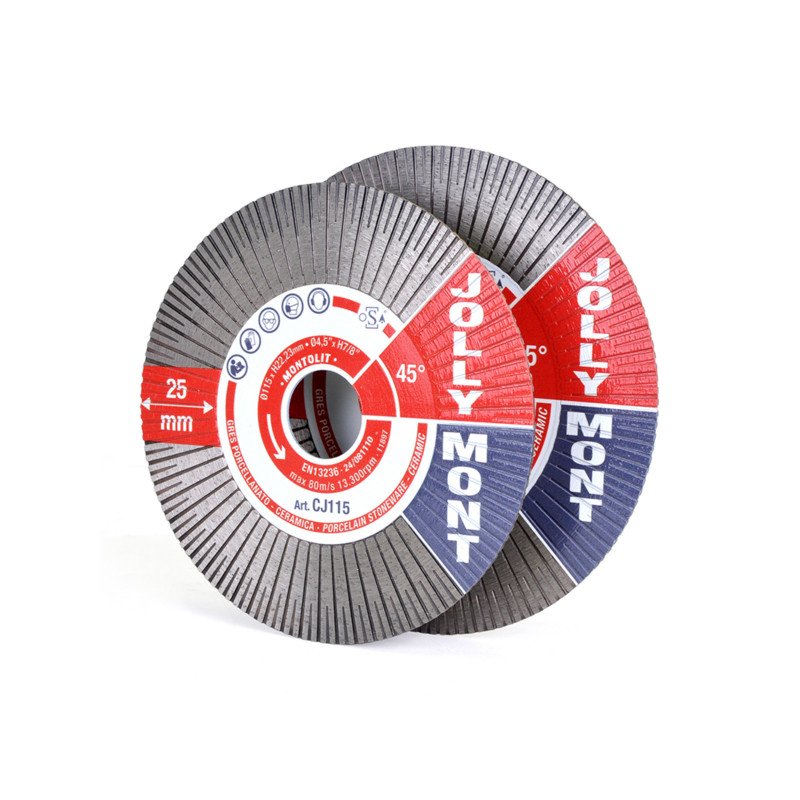 Deimantinis diskas JOLLYMONT 2 in 1, sausam/šlapiam pjovimui, Ø115 mm Deimantinis diskas JOLLYMONT 2 in 1, sausam/šlapiam pjovimui, Ø115 mm