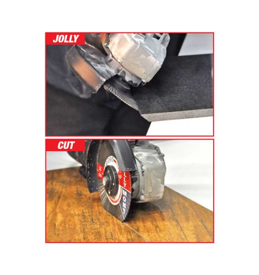 Deimantinis diskas JOLLYMONT 2 in 1, sausam/šlapiam pjovimui, Ø115 mm