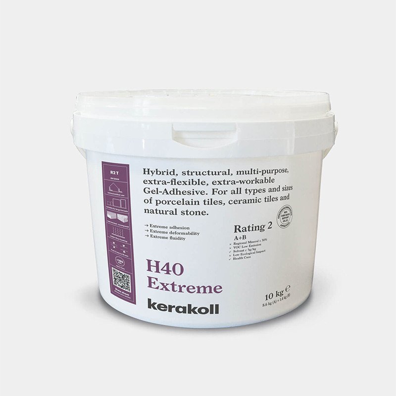 H40 Extreme A+B, 10 kg dviejų komponentų organiniai mineraliai klijai (R2T) H40 Extreme A+B, 10 kg dviejų komponentų organiniai mineraliai klijai (R2T)