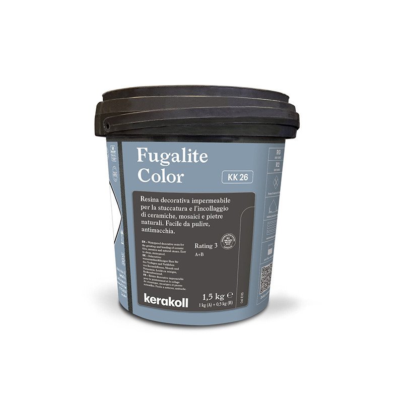 Fugalite Color KK 26, epoksidinis plytelių glaistas 1,5 kg Fugalite Color KK 26, epoksidinis plytelių glaistas 1,5 kg