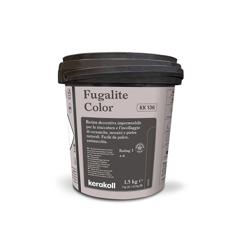Fugalite Color KK 136, epoksidinis plytelių glaistas 1,5 kg Fugalite Color KK 136, epoksidinis plytelių glaistas 1,5 kg