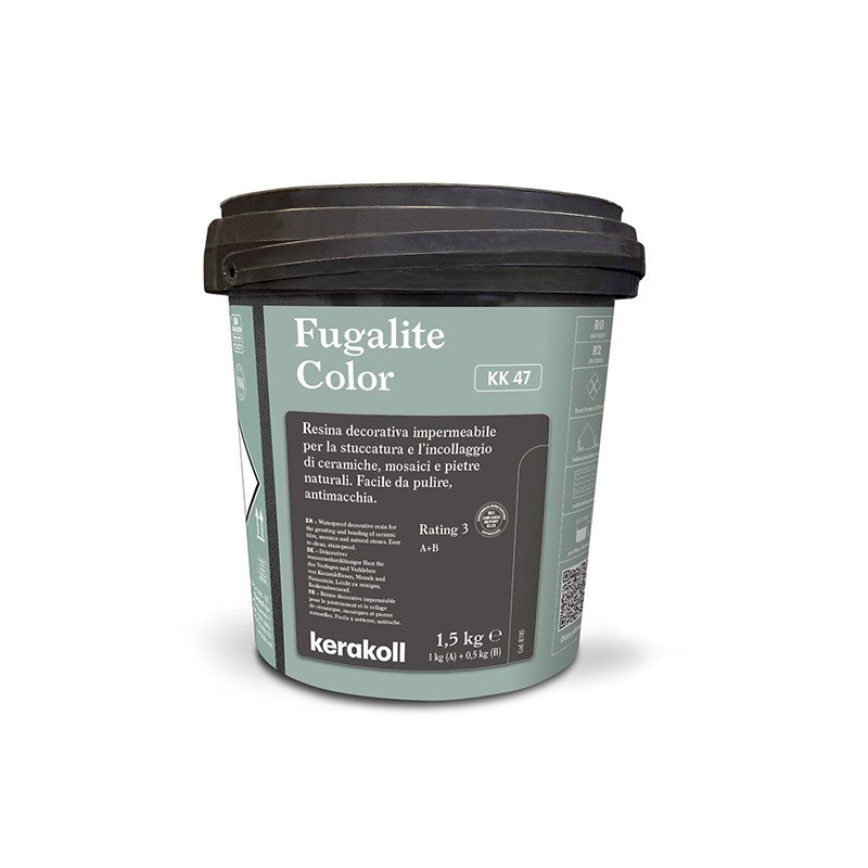 Fugalite Color KK 47, epoksidinis plytelių glaistas 1,5 kg Fugalite Color KK 47, epoksidinis plytelių glaistas 1,5 kg