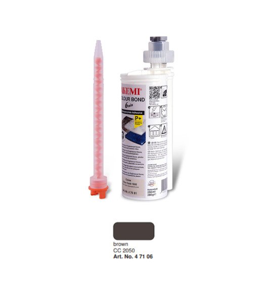 Epoksidiniai klijai Akemi Colour Bond P+, spalva 2050, 250 ml
