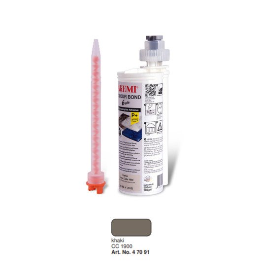 Epoksidiniai klijai Akemi Colour Bond P+, spalva 1900, 250 ml