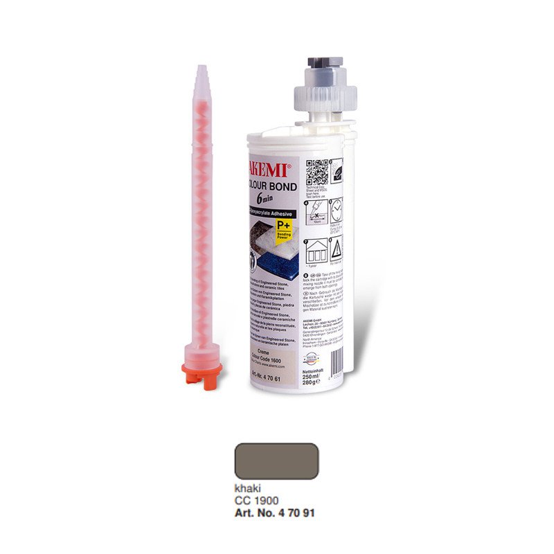 Epoksidiniai klijai Akemi Colour Bond P+, spalva 1900, 250 ml Epoksidiniai klijai Akemi Colour Bond P+, spalva 1900, 250 ml