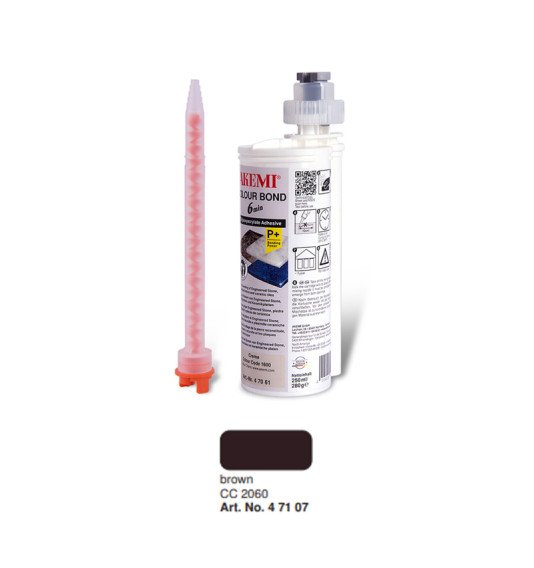 Epoksidiniai klijai Akemi Colour Bond P+, spalva 2060, 250 ml