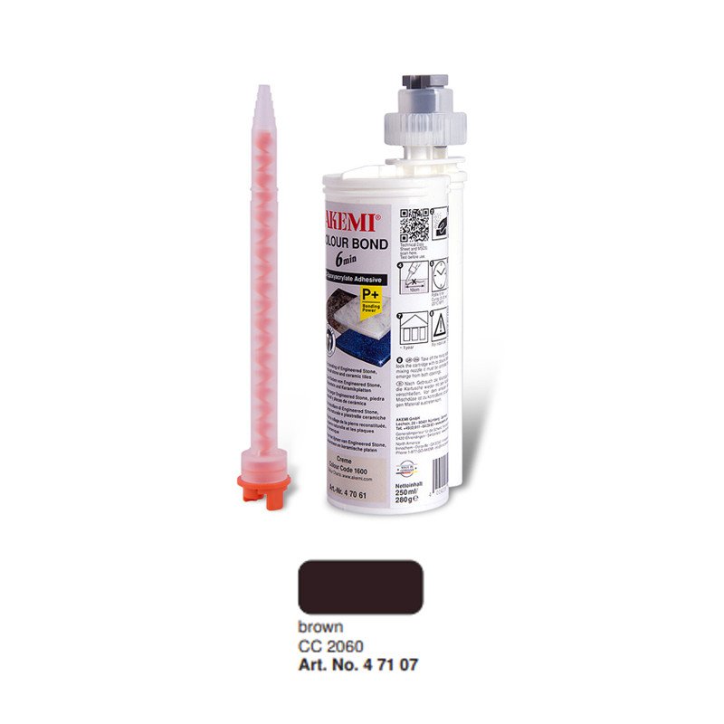 Epoksidiniai klijai Akemi Colour Bond P+, spalva 2060, 250 ml Epoksidiniai klijai Akemi Colour Bond P+, spalva 2060, 250 ml