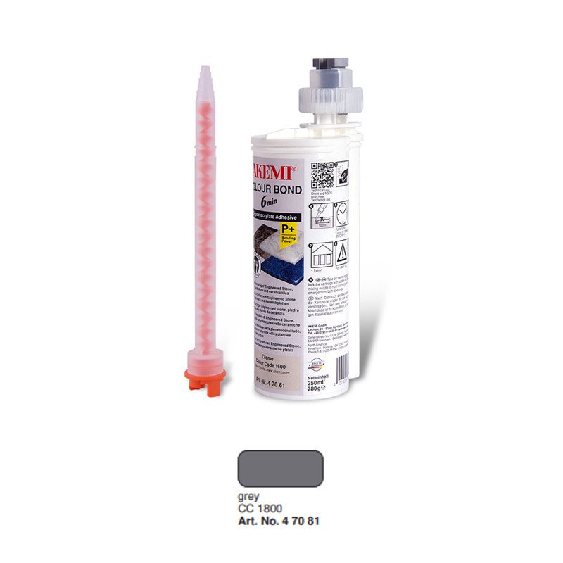 Epoksidiniai klijai Akemi Colour Bond P+, spalva 1800, 250 ml Epoksidiniai klijai Akemi Colour Bond P+, spalva 1800, 250 ml