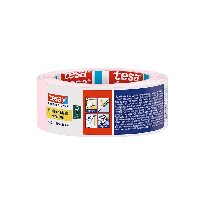 Dažymo juosta tesa® Precision Mask Sensitive, 38 mm