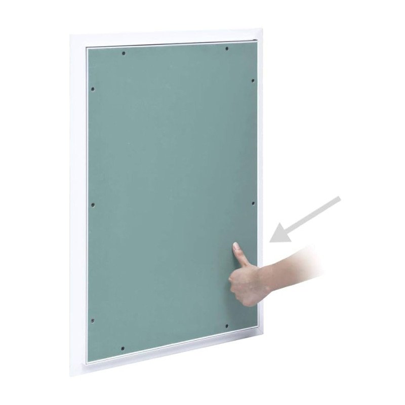 Revizinės aliuminės durelės (dažomos), 1200x700x12,5 mm