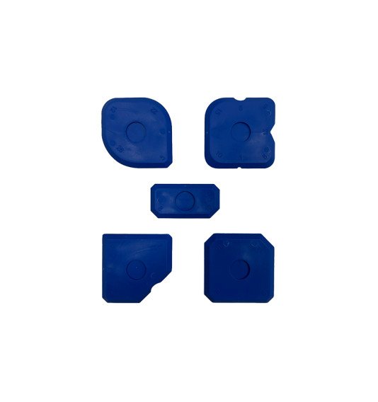 Silikono formavimo antgaliai, mėlyni, 5
vnt.