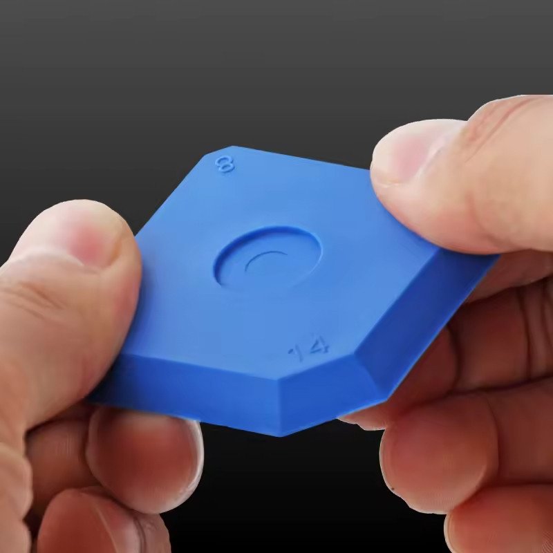 Silikono formavimo antgaliai, mėlyni, 5
vnt.