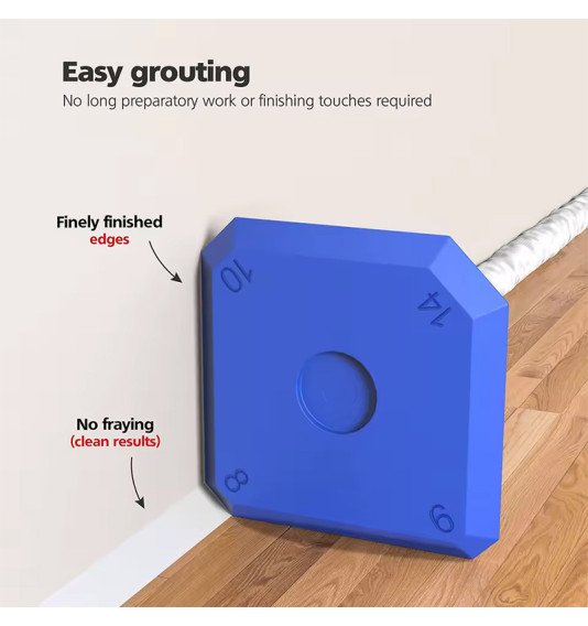 Silikono formavimo antgaliai, mėlyni, 5
vnt.