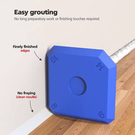 Silikono formavimo antgaliai, mėlyni, 5
vnt.