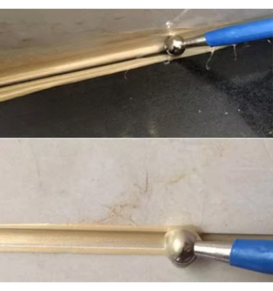 Plytelių siūlių formavimo antgaliai, apvalūs, 4 vnt.