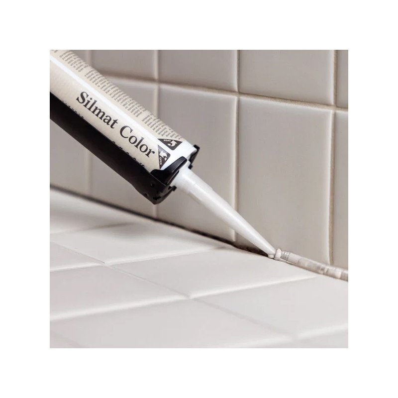 Silmat Color KK 68 - 290 ml matinis silikoninis hermetikas antipelėsinis