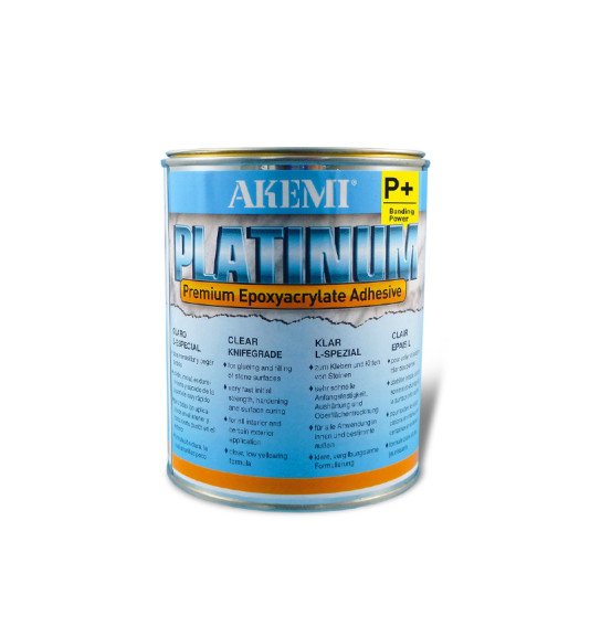 Epoksidiniai klijai PLATINUM PREMIUM EPOXYACRYLATE KNIFEGRADE P+, 1 kg