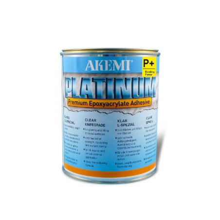 Epoksidiniai klijai PLATINUM PREMIUM EPOXYACRYLATE KNIFEGRADE P+, 1 kg